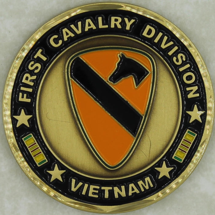 1st Cavalry Division Vietnam Veteran/Vet Army Challenge Coin