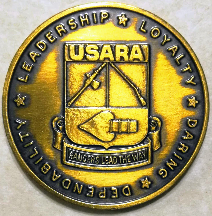 Army Ranger Association SUA Sponte Army Challenge Coin