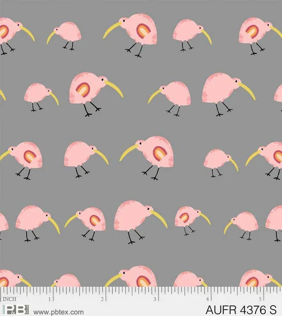 Aussie Friends Birds - Grey