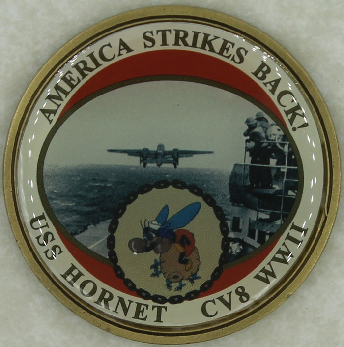 Doolittle Tokyo Raid USS Hornet Army Air Corps Challenge Coin