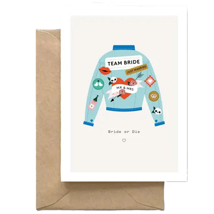 spaghetti-meatballs-team-bride-greeting-card