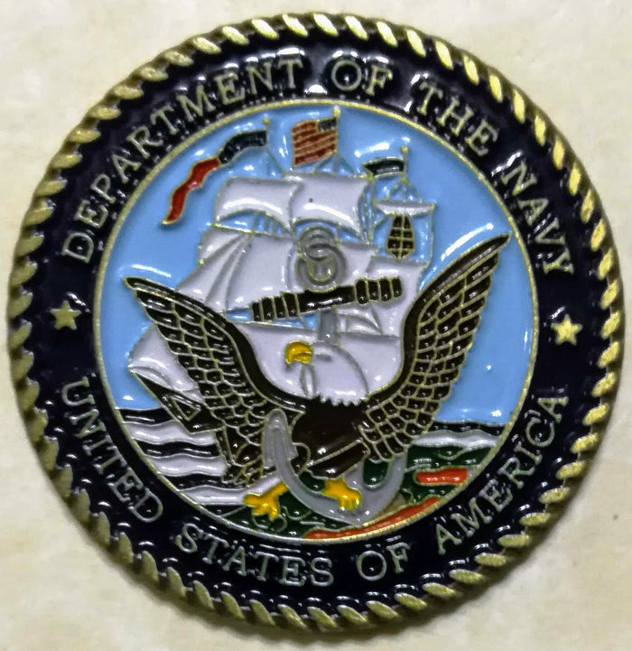 USS Constellation CV-64 Aircraft Carrier Navy Challenge Coin