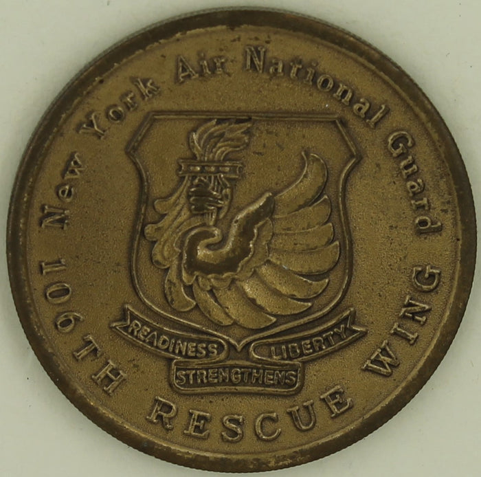 106th Rescue Wing 25 Years Pararescue/PJ Air Force Challenge Coin