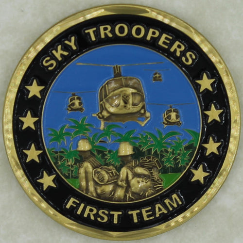 1st Cavalry Division Vietnam Veteran/Vet Army Challenge Coin