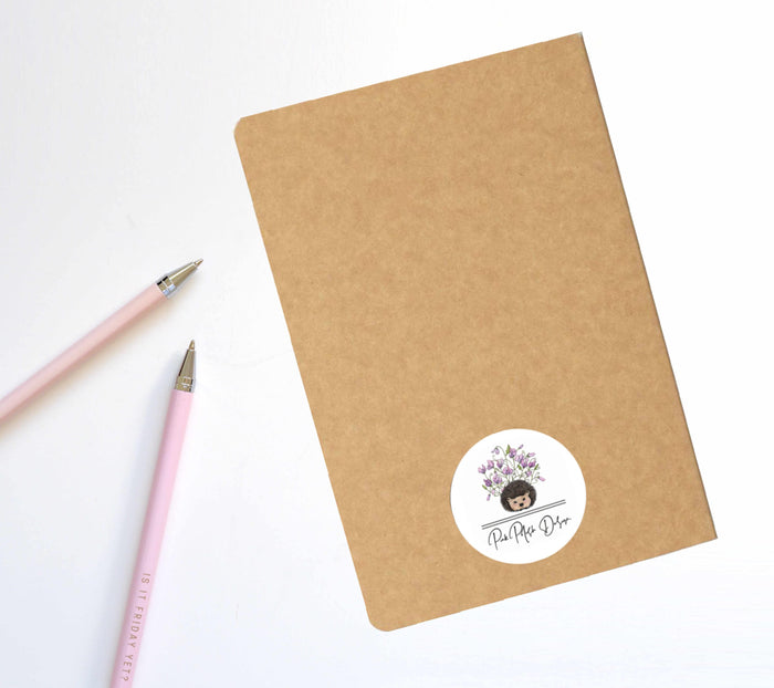 PinkPolish Design Notebook "Amanita Tall" Fungi Inspired Notebook / Sketchbook / Journal