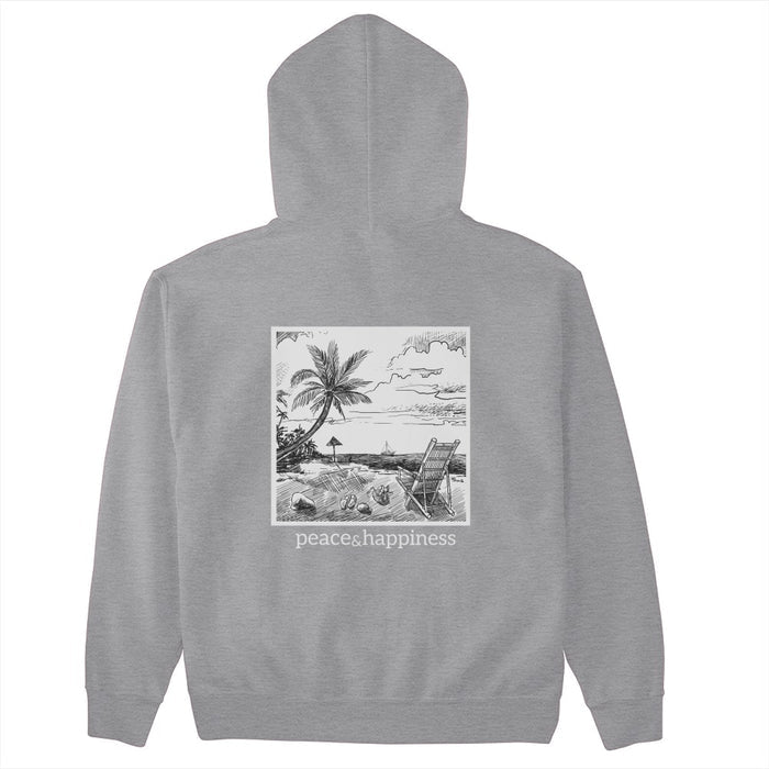 black beach sketch jacket amazing design M