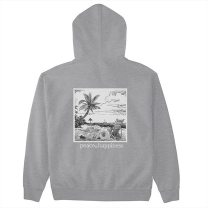 black beach sketch jacket amazing design M