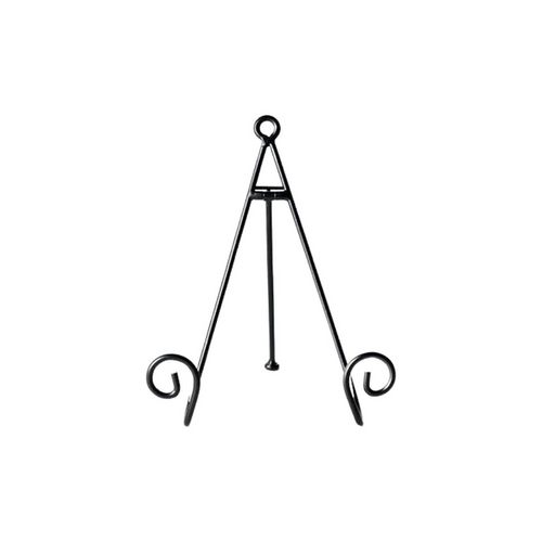 Black Swirl Mini Plate Stand by Happy Everything!