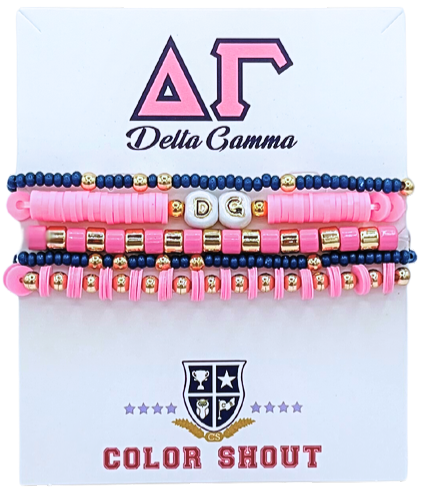 Bracelet Mega Stack- Delta Gamma