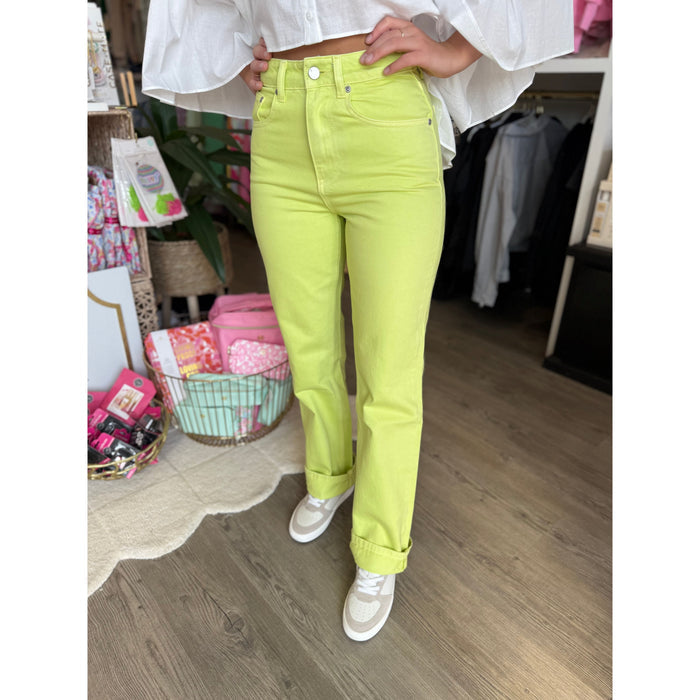 Chelsey Pant (lime)
