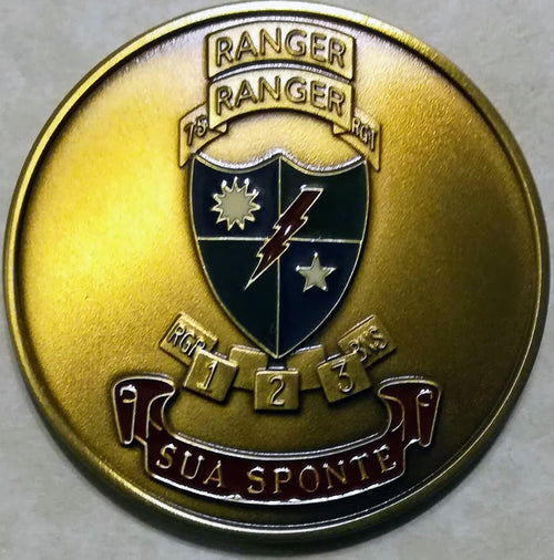 Commander 75th Ranger Regiment Haiti Army Challenge Coin