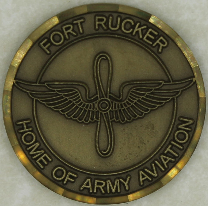 Creek TH-67 Chopper/Helicopter Ft. Rucker, AL Army Challenge Coin