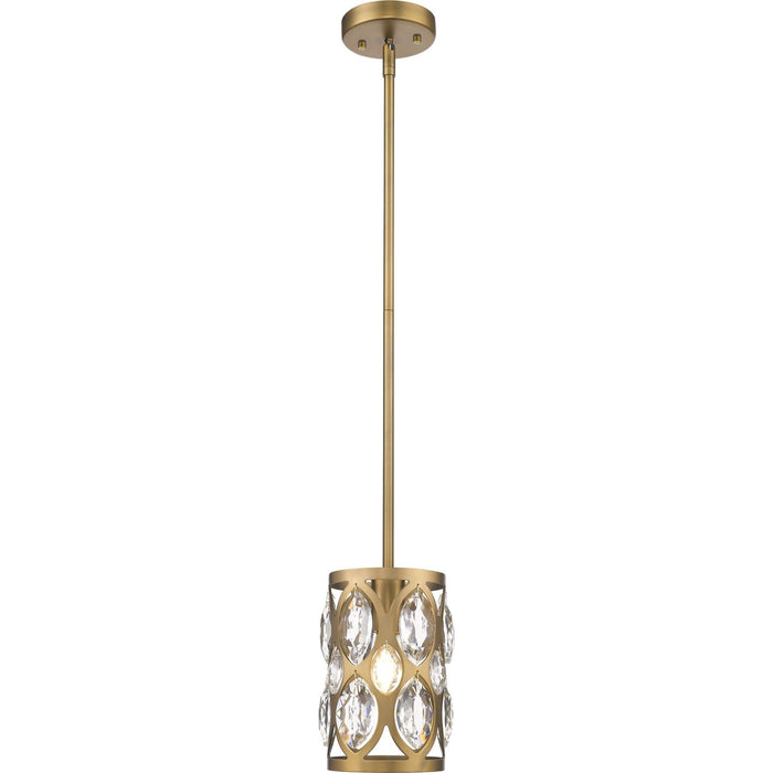 Dealey Heirloom Brass Mini Pendant - Mini Pendant