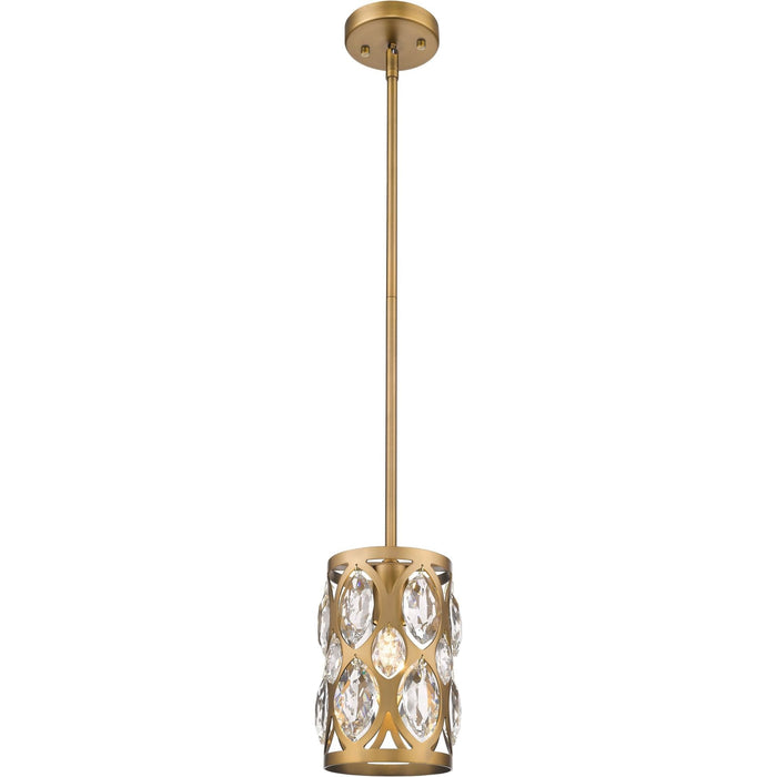 Dealey Heirloom Brass Mini Pendant - Mini Pendant