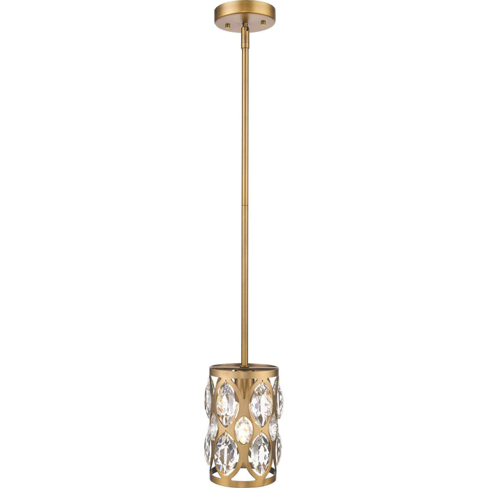 Dealey Heirloom Brass Mini Pendant - Mini Pendant