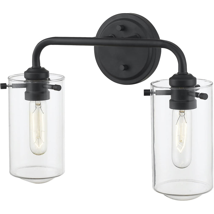 Delaney Matte Black Vanity - Vanity
