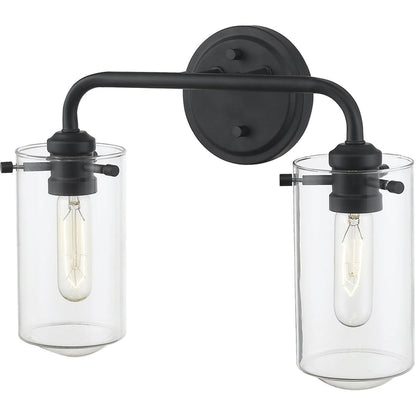Delaney Matte Black Vanity - Vanity