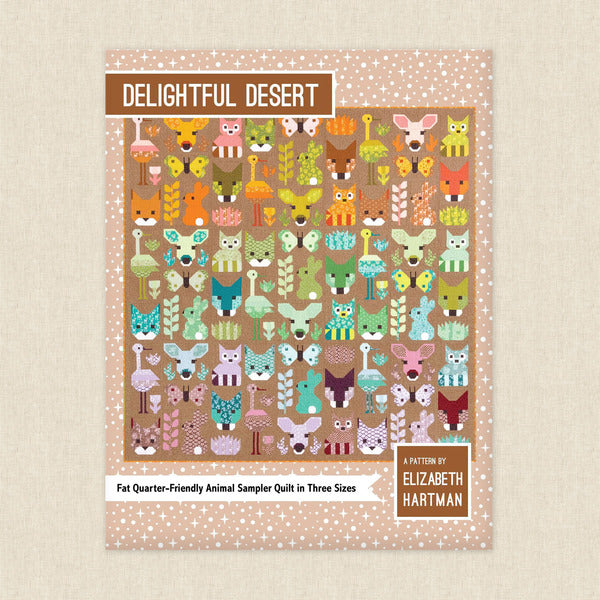 Delightful Desert Quilt Pattern by Elizabeth Hartman - EH039