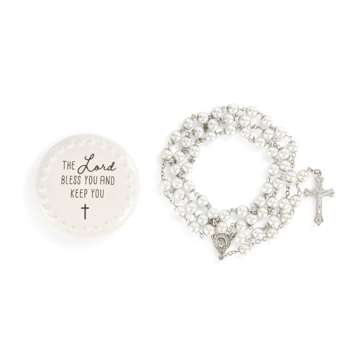 Demdaco - Trinket Box & Rosary - 18in - Findlay Rowe Designs