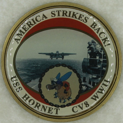 Doolittle Tokyo Raid USS Hornet Army Air Corps Challenge Coin