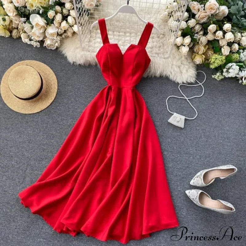 Gown Spaghetti Backless V Women Neck Tank Full-Length Robe Sexy Party Strap Female Long Dresses