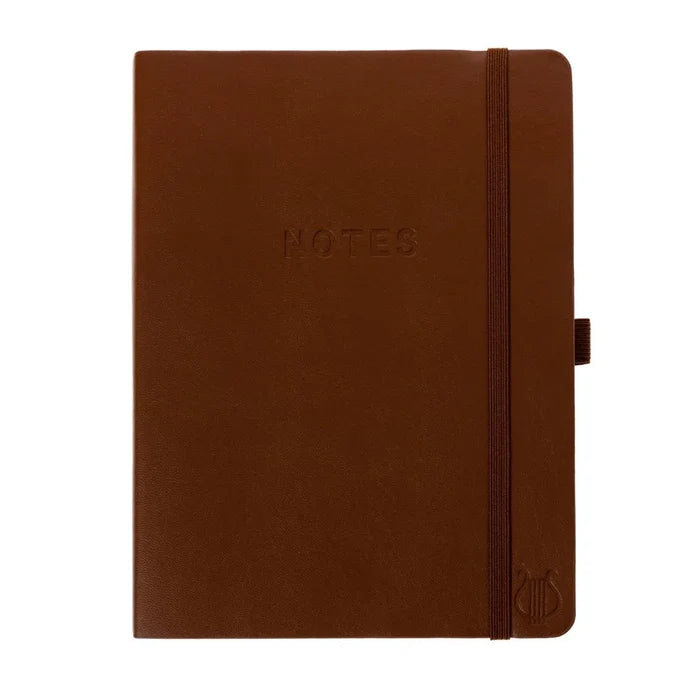 Graphique - Journal - Apollo Vegan Leather - Brown - Findlay Rowe Designs