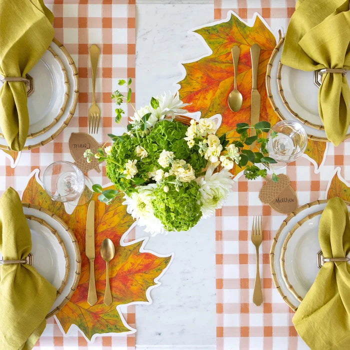 Hester & Cook - Placemat - Die-cut Fall Leaf - Findlay Rowe Designs