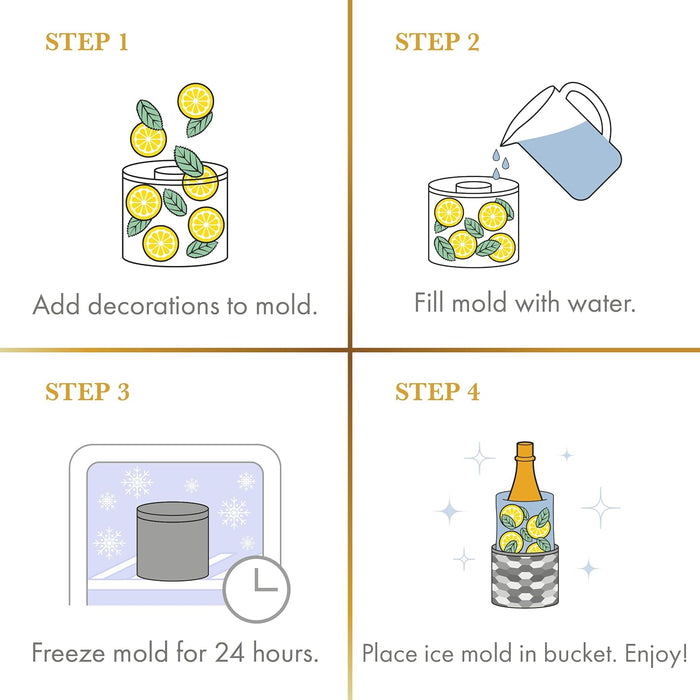 Ice Mold Wine Chiller