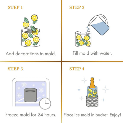 Ice Mold Wine Chiller