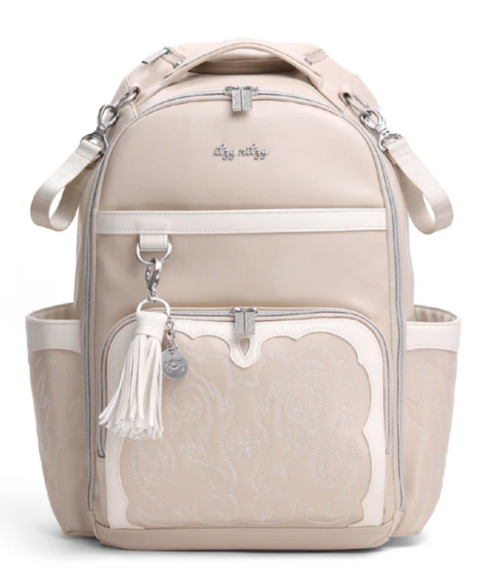 Itzy Ritzy Nash Boss Plus Backpack Diaper Bag-Oat