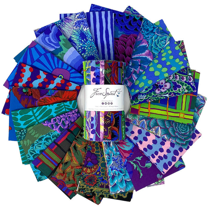 Kaffe Fassett Collective August 2022 Cool - 6" Design ROLL