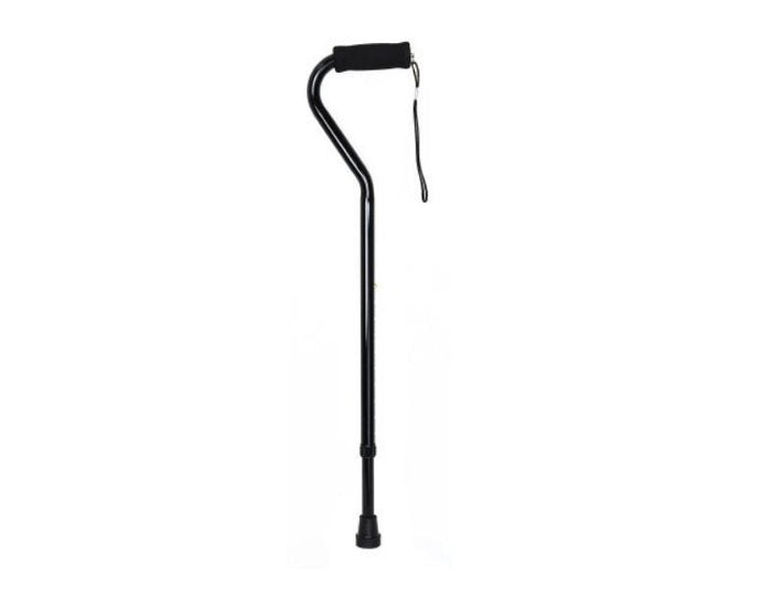 McKesson Aluminum Offset Cane 1 Each, Black 27059764