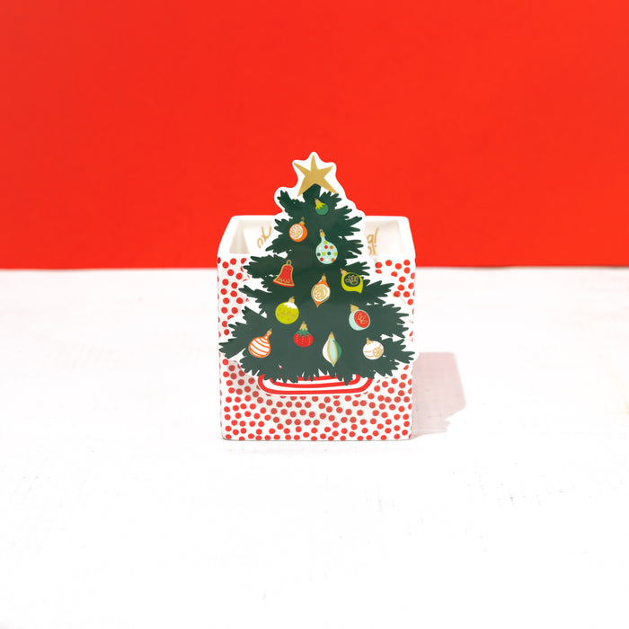 Mini Red Dot Small Nesting Cube by Happy Everything!