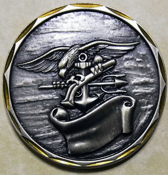 Naval Special Warfare Unit Two/2 Navy SEALs Challenge Coin