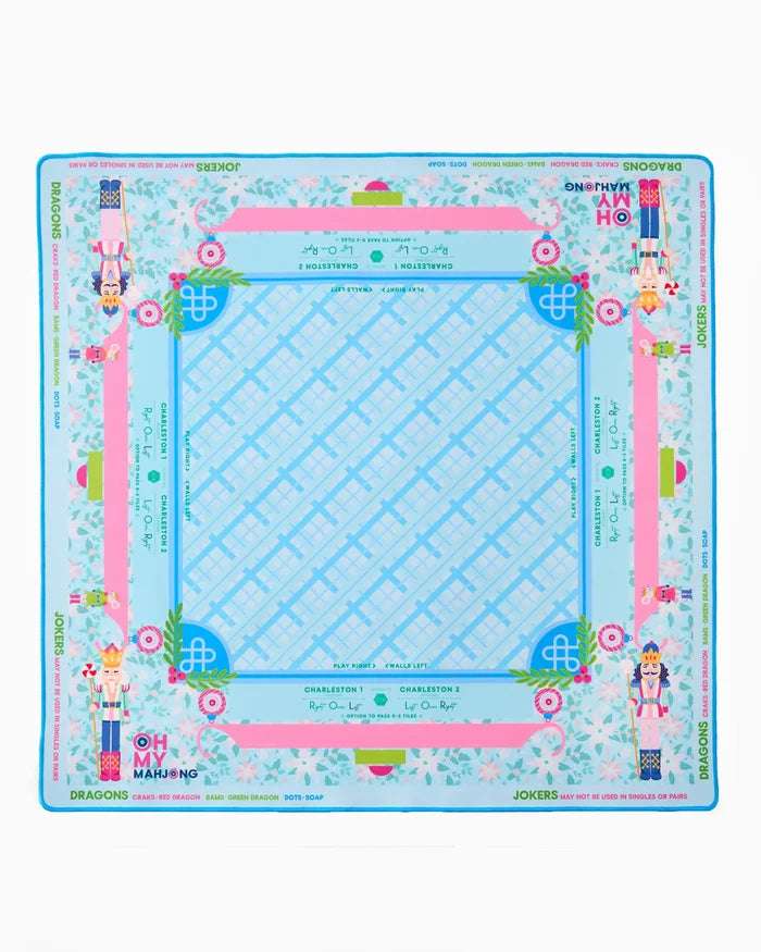 Oh My Mahjong - Christmas Sugarplum Mat - Findlay Rowe Designs