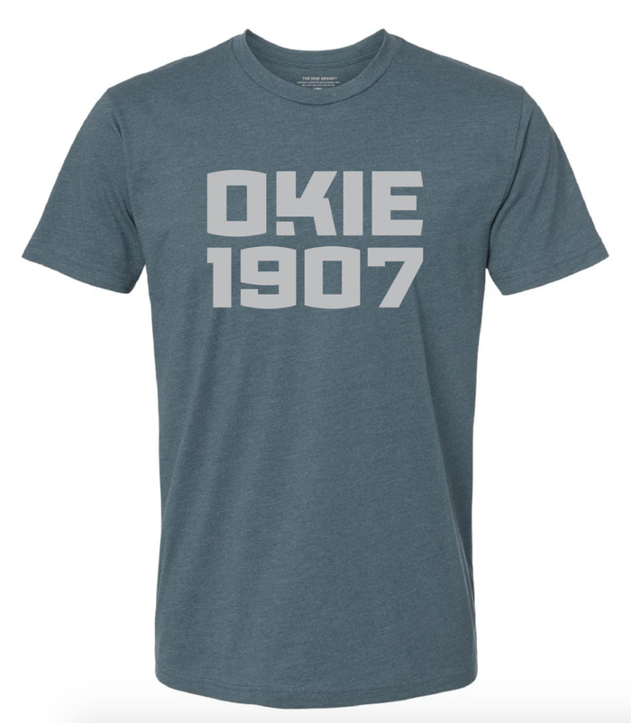 Okie 1907 Graphic Tee Slate