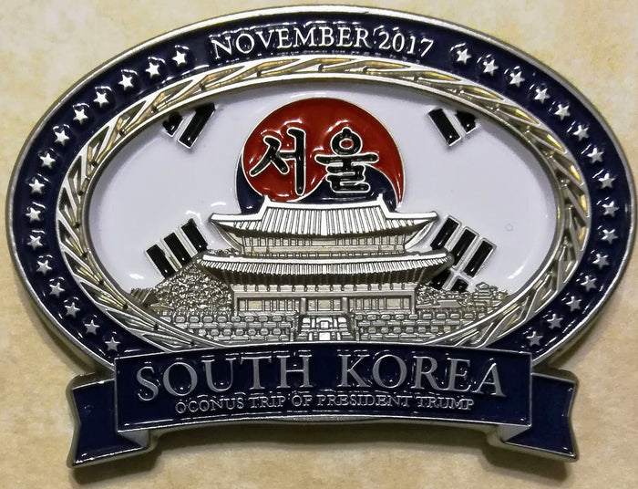 President Donald J Trump November 2017 Visit To South Korea + 2 Trump News Papers NY Post and Butler