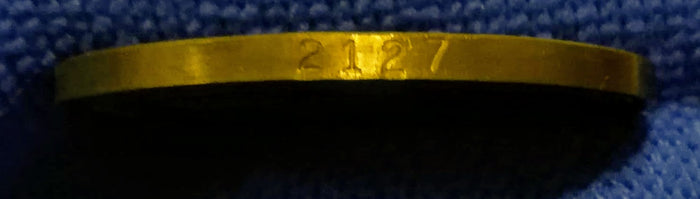 Ranger Training Brigade serial # 2127 Brass Army Challenge Coin