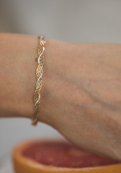 Ronaldo - Bracelet - A Mother's Love - Gold Sterling - Findlay Rowe Designs