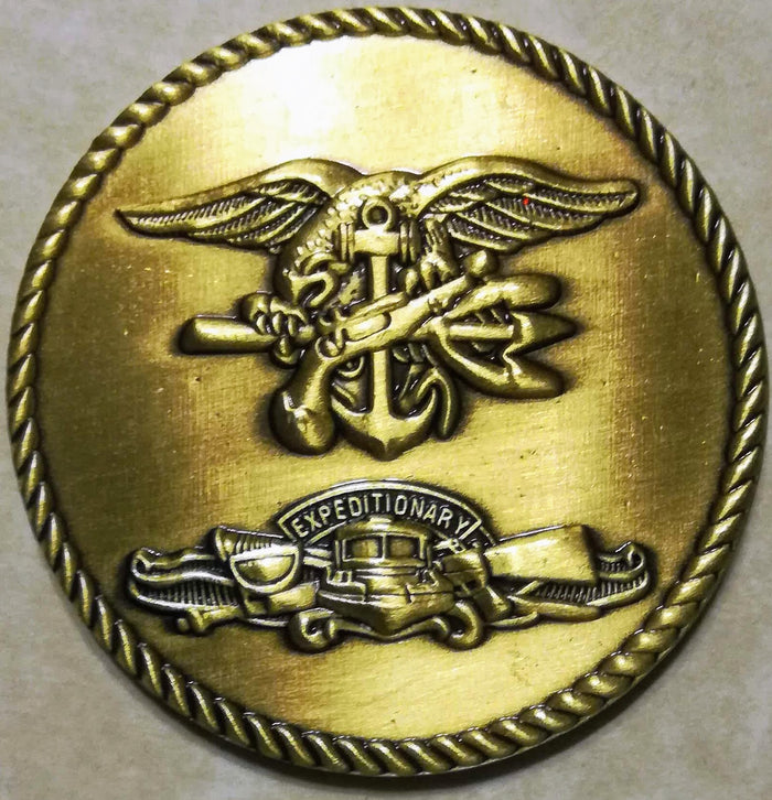 SEAL Team 1/One Navy Challenge Coin