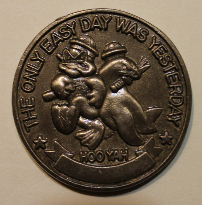 SEAL Team 3 / Three Bronze Navy Challenge Coin