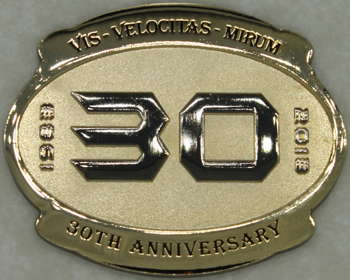 SEAL Team Three/3 30th Anniversary Navy Challenge Coin