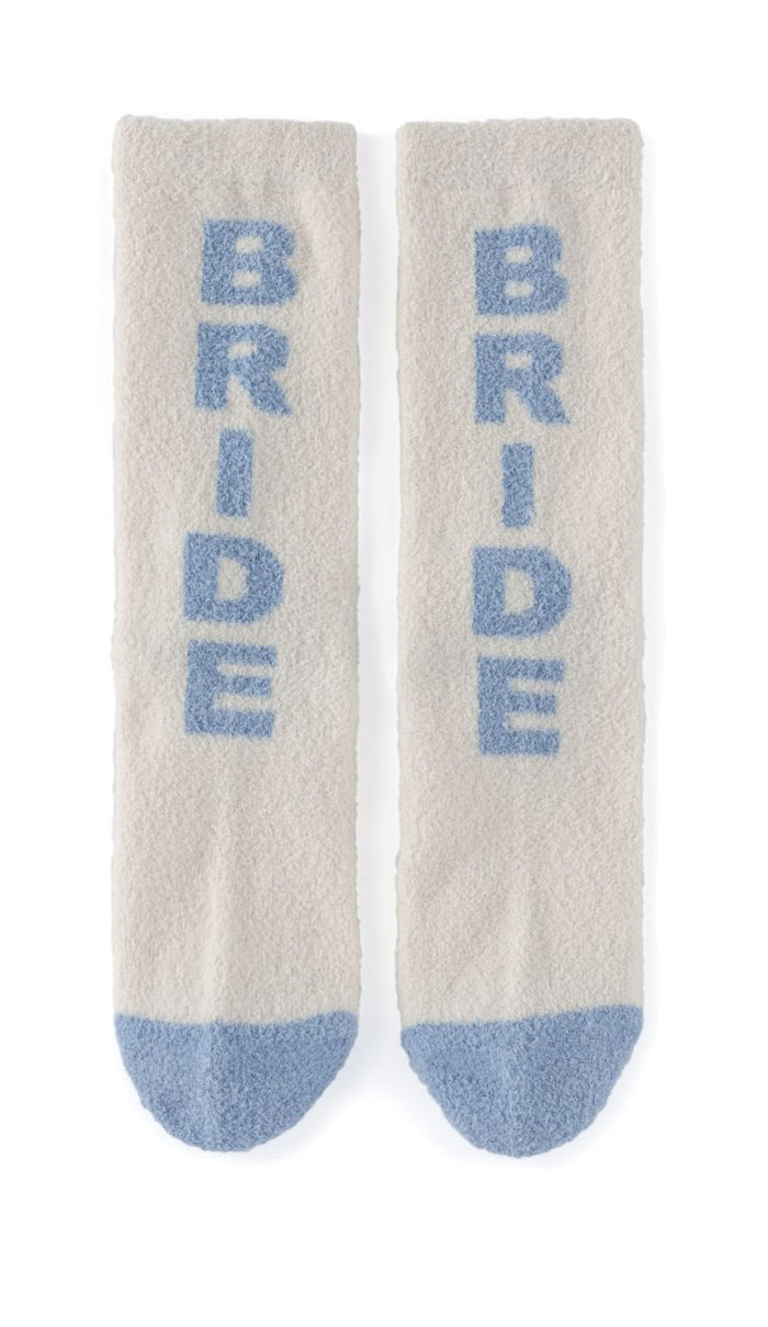 Shiraleah - Bride Socks - Ivory Blue - Findlay Rowe Designs