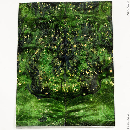 Stabilized box elder burl wood panels