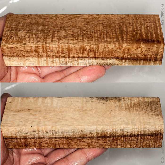 Stabilized wood acacia koa block