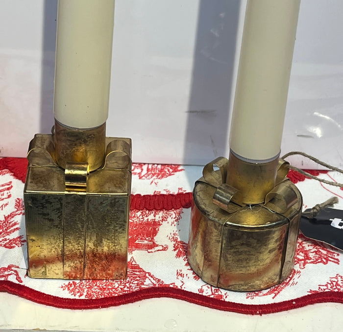 Tag - Taper Holder - Gold Gift Box - Findlay Rowe Designs