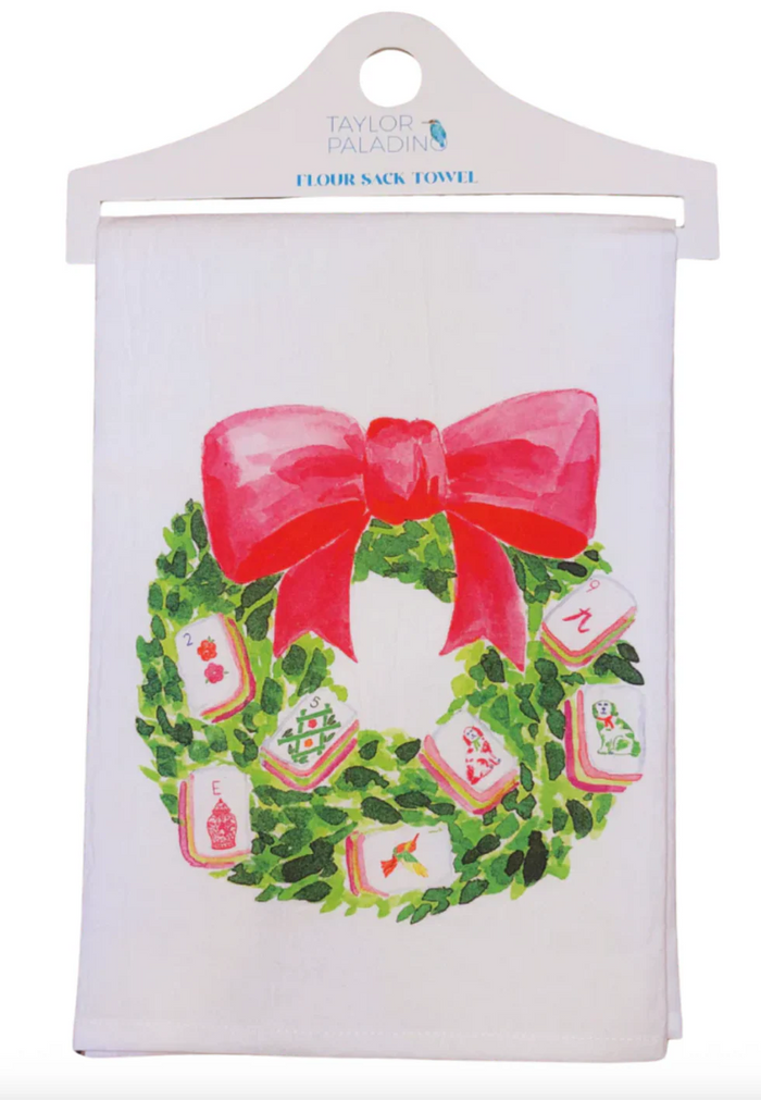 Taylor Paladino - Towel - Mahjong Wreath - Findlay Rowe Designs
