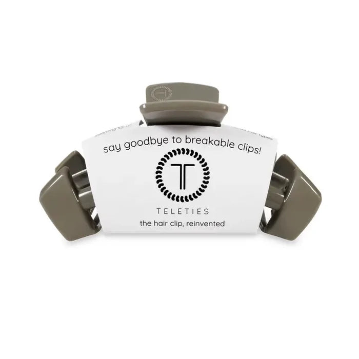 Teleties - Classic Hair Clip - Sage it Ain't So - Medium - Findlay Rowe Designs