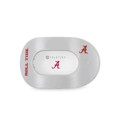 Teleties - Flat Round Hair Clip - Roll Tide - Medium - Findlay Rowe Designs