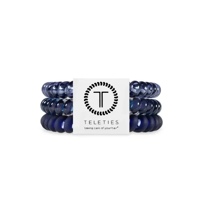 Teleties - Small Hair Ties - Nightfall Navy - Findlay Rowe Designs